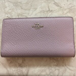 Coach large wallet